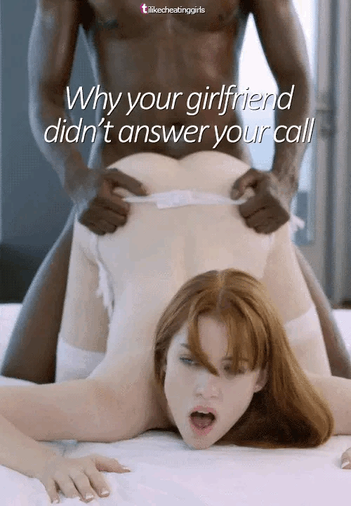 Why your girlfriend didn’t answer your call, sex Gif meme.